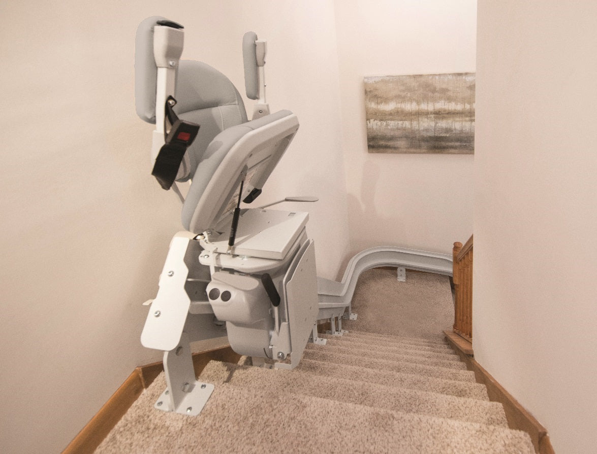 Bruno Elite Folded at Top of Stairs